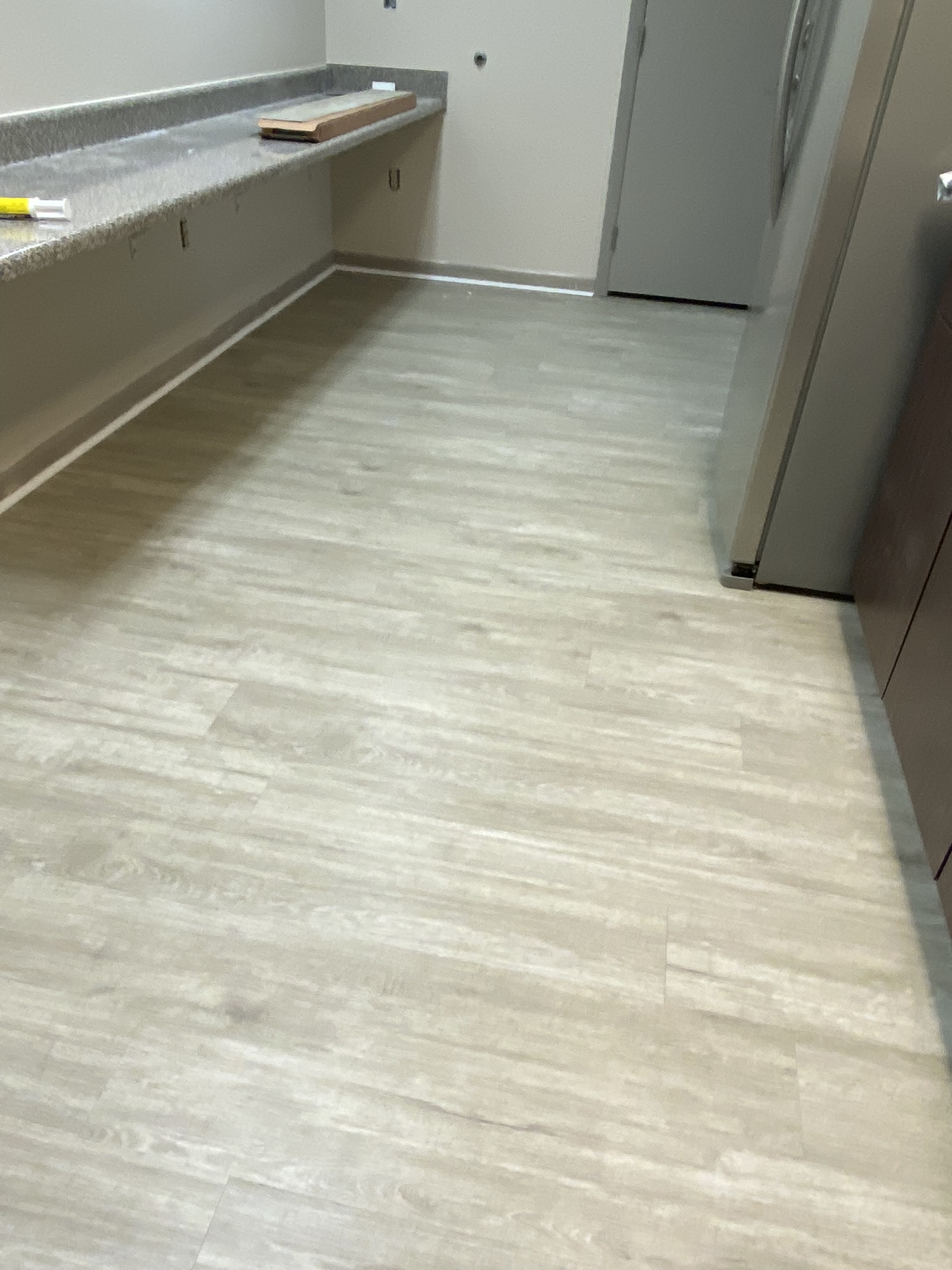 laminate flooring in office
